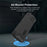 SD001 for Steam Deck Silicone Case Game Console Ergonomic Grip Anti-Slip Cover - Black - 5