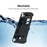 SD001 for Steam Deck Silicone Case Game Console Ergonomic Grip Anti-Slip Cover - Black - 7