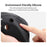 HIFYLUX PS-PF33 Silicone Cover for PlayStation VR2 Headset Thickened Silicone Anti-scratch Protective Cover - Black - 4