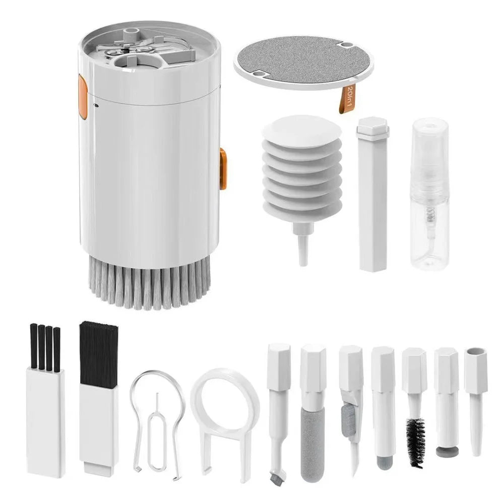 Q20 20-in-1 Camera Phone Tablet Cleaning Kit Headset Keyboard Dust Removal Cleaning Tools Set - 1