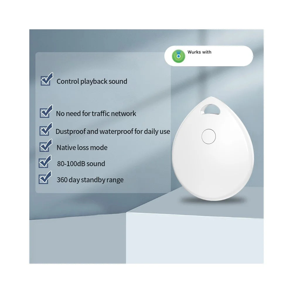 T01 Global Finder Key Wallet Luggage Mini Anti-Lost Device Tracker for iOS - 2