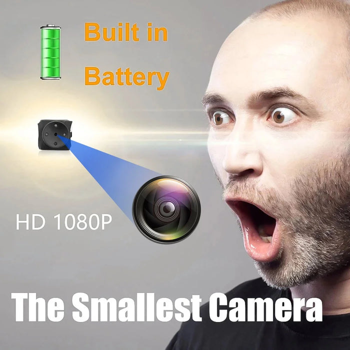 1080P Full HD DVR Mini Camera Portable Video Audio Recording Camera Support 32G TF Card - 4
