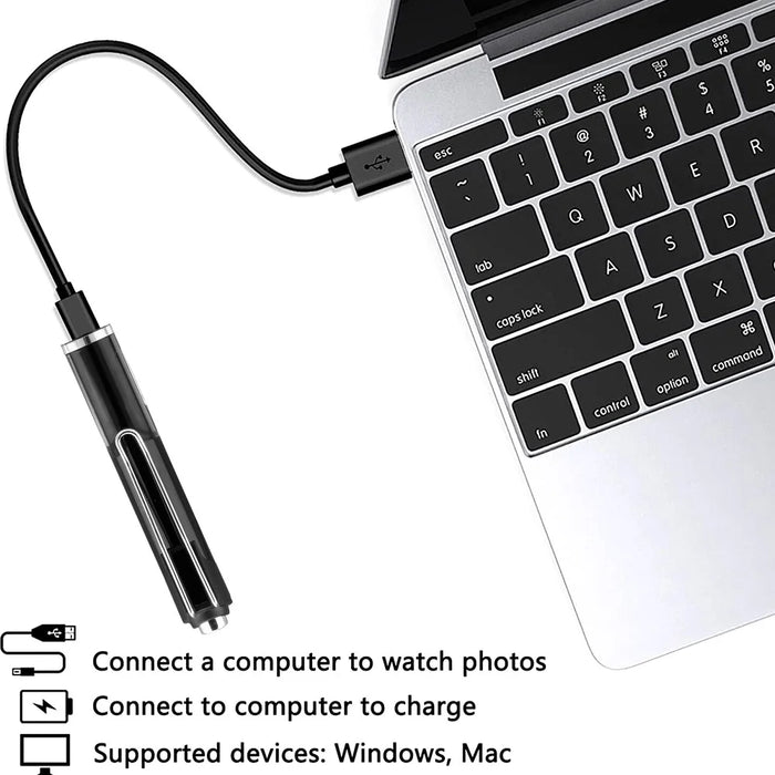 1080P Hidden Camera Writing Pen Pocket Cam with Video Recording Photo Taking for Home Business - 6