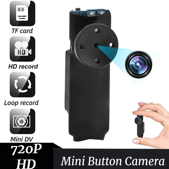 D8 Portable 720P Surveillance DVR Camera Loop Recording Home Security Mini Cam - 4