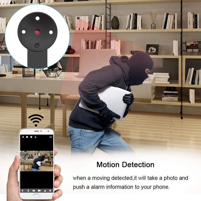 D11 DIY Button Design 1080P HD DVR Camera Motion Detection WiFi IP Mini Cam - 4
