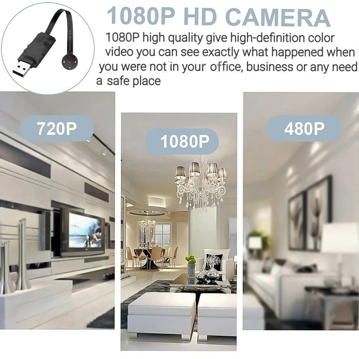 D11 DIY Button Design 1080P HD DVR Camera Motion Detection WiFi IP Mini Cam - 7