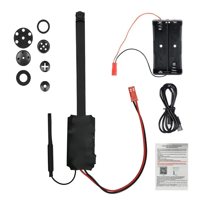 V10 1080P HD Wireless Camera WiFi IP Micro Mini Camera DIY Button DVR Hidden Camera - 1