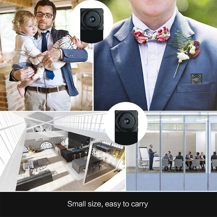 V10 1080P HD Wireless Camera WiFi IP Micro Mini Camera DIY Button DVR Hidden Camera - 5