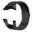 For Sunnto Ambit 3 / Ambit 3 Sport / Ambit 3 Run Steel Watch Strap 3-Bead Wrist Band Replacement - Black - 3