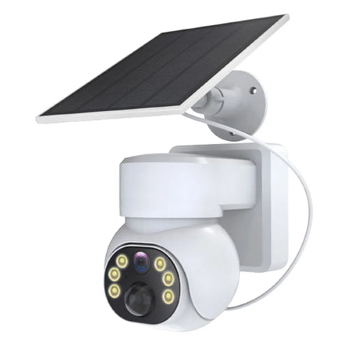 Q18 4G EU Version Solar-Powered Camera Monitor Day / Night Full-Color Mobile Remote Camera - 1