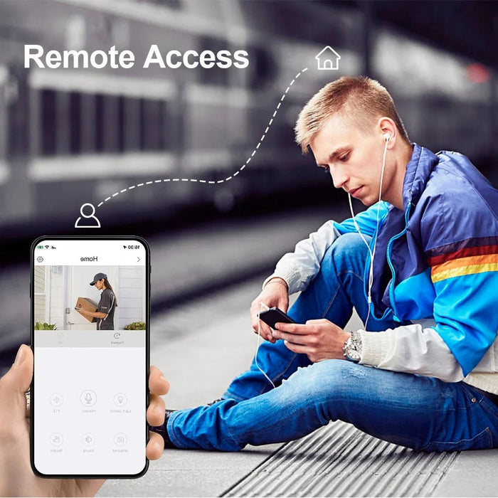 SN-S5T Home Security WiFi Camera Rechargeable HD Night Vision Camera Support Tuya App - 6