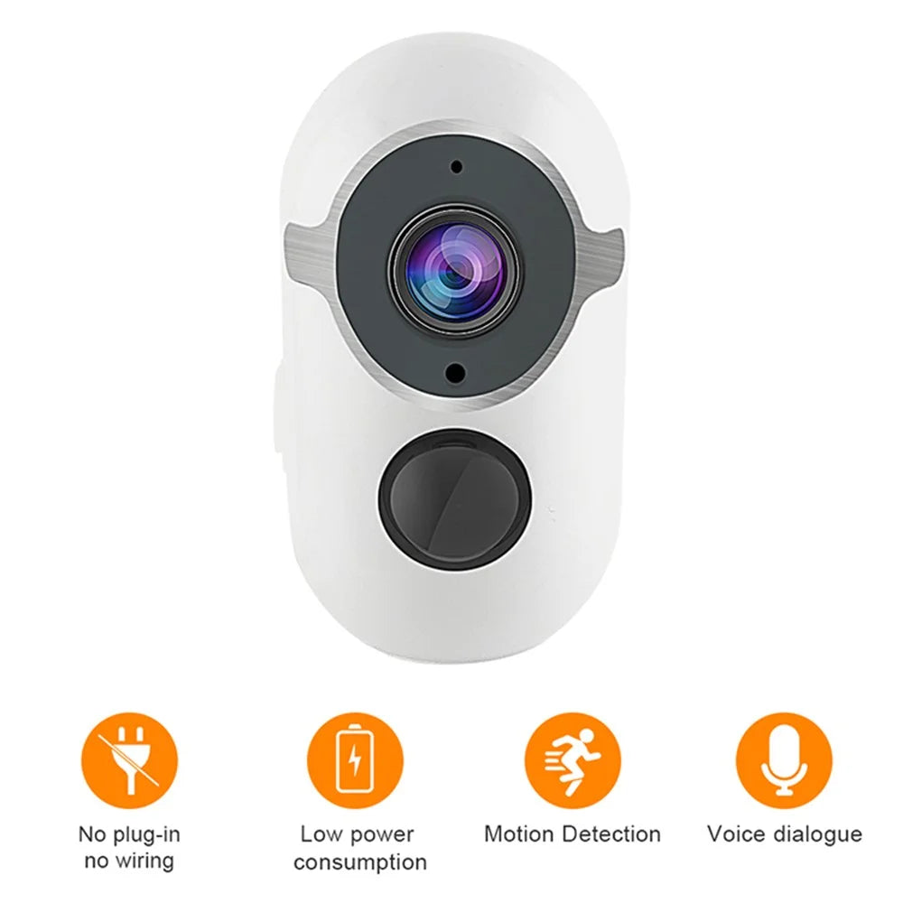 SN-S3T Home Security WiFi Camera Anti-theft Rechargeable HD Night Vision Camera Support Tuya App - 2