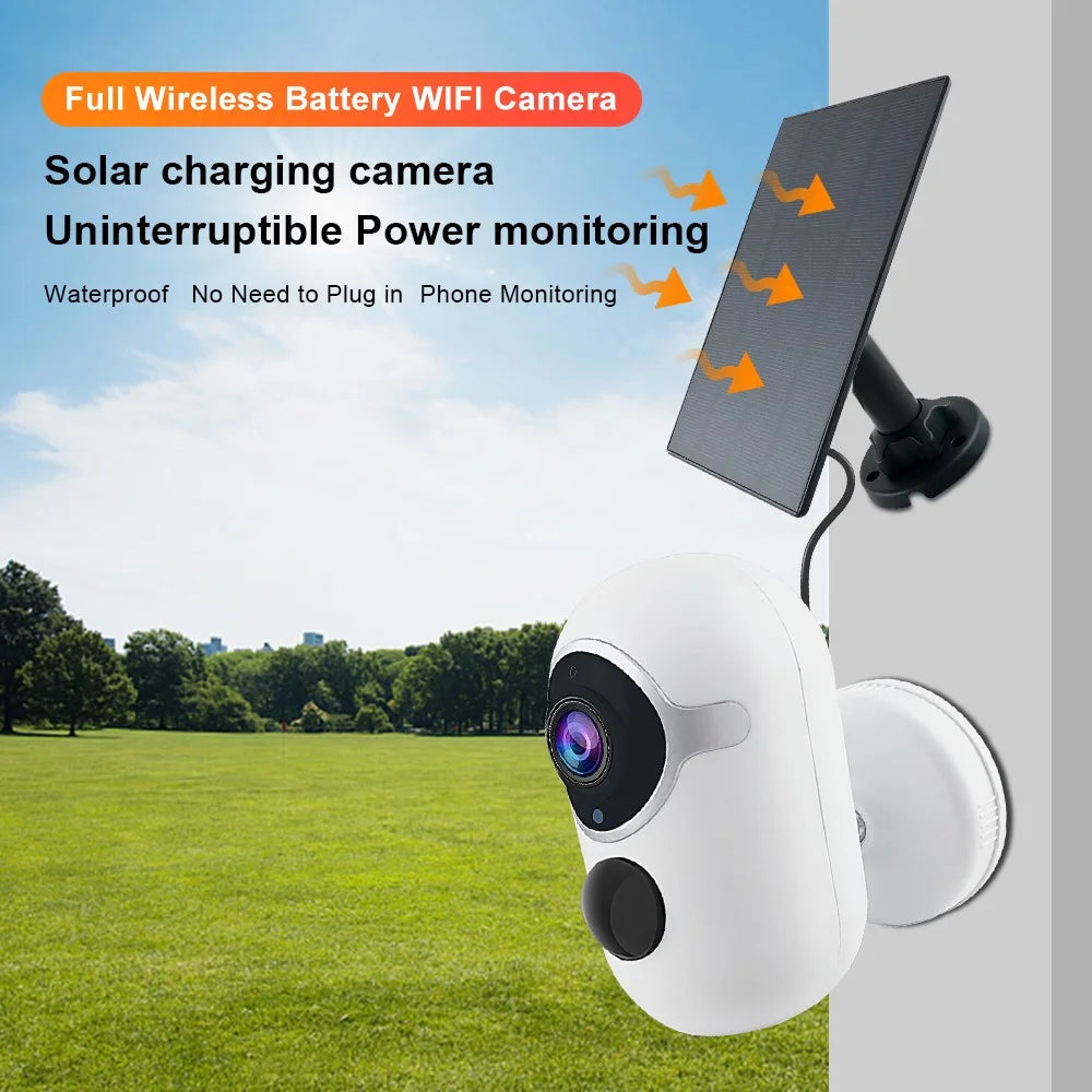 SN-S3T-SP Tuya Solar Camera HD Remote Low Power Battery Waterproof Dustproof Monitor Camera - 2