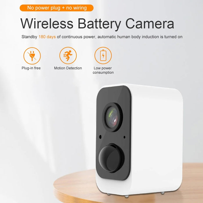 SN-S2T-SP Waterproof Tuya Solar Camera PIR Human Detection Surveillance Camera - 2