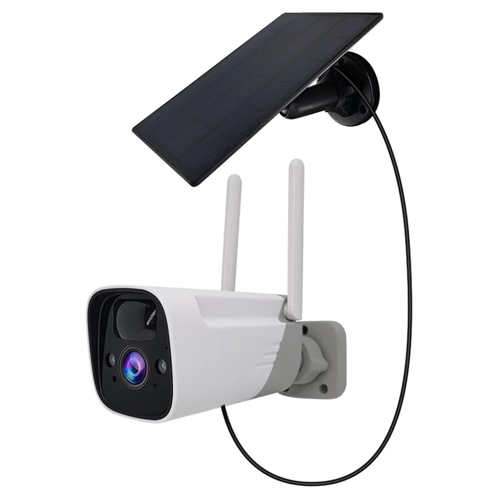 SN-P8-SP Solar Powered Security Camera Home Monitor Waterproof Camera - UK Plug - 1