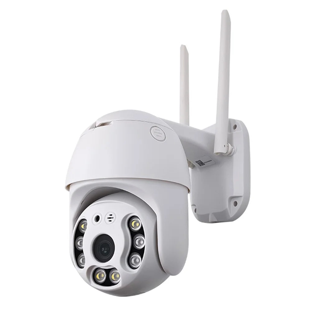 SN-PTZ1-TC Panoramic Outdoor PTZ Camera Rainproof WiFi Remote Tuya Security Camera - US Plug - 1