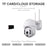 SN-PTZ1-TC Panoramic Outdoor PTZ Camera Rainproof WiFi Remote Tuya Security Camera - US Plug - 7