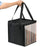 TXESIGN Clear Window Storage Bag Holds up to 50 Vinyl Record LP Organizer Hand Bag - 7