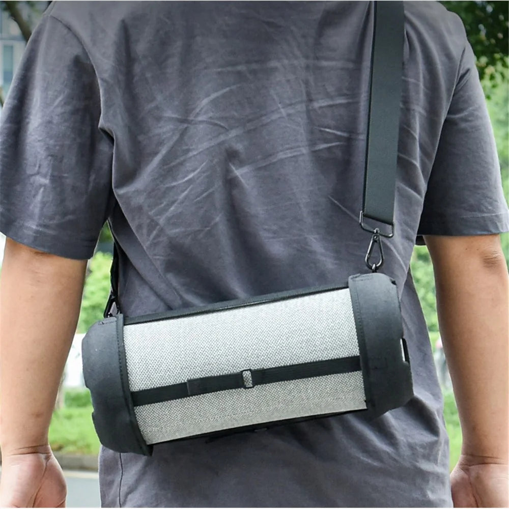For SONY SRS-XG300 Protective Cover Cloth+EVA+Velvet Speaker Sleeve with Shoulder Strap - 3