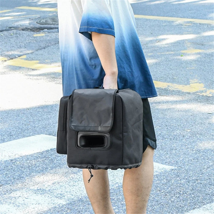 TXESIGN For JBL Partybox Encore Essential Storage Bag Speaker Carrying Case with Mircrophone Bag - 4
