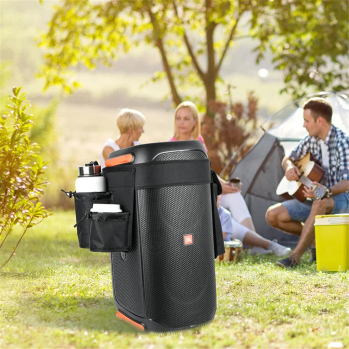 TXESIGN For JBL Partybox 110 Speaker Storage Bag Side Protective Cover Microphone Carrying Case - 7