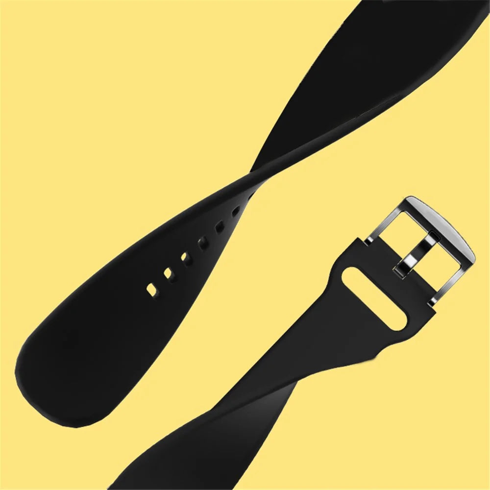 Adjustable Waterproof Wristband for Apple AirTag Anti-Lost Bracelet Tracker Locator Case - Black - 3