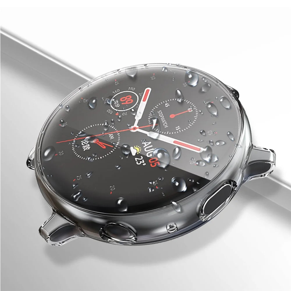 HAT PRINCE Transparent All-wrapped TPU Protective Watch Case for Samsung Galaxy Watch Active2 40mm - 6
