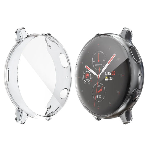 HAT PRINCE Transparent All-wrapped TPU Protective Smart Watch Case for Samsung Galaxy Watch Active2 44mm - 1