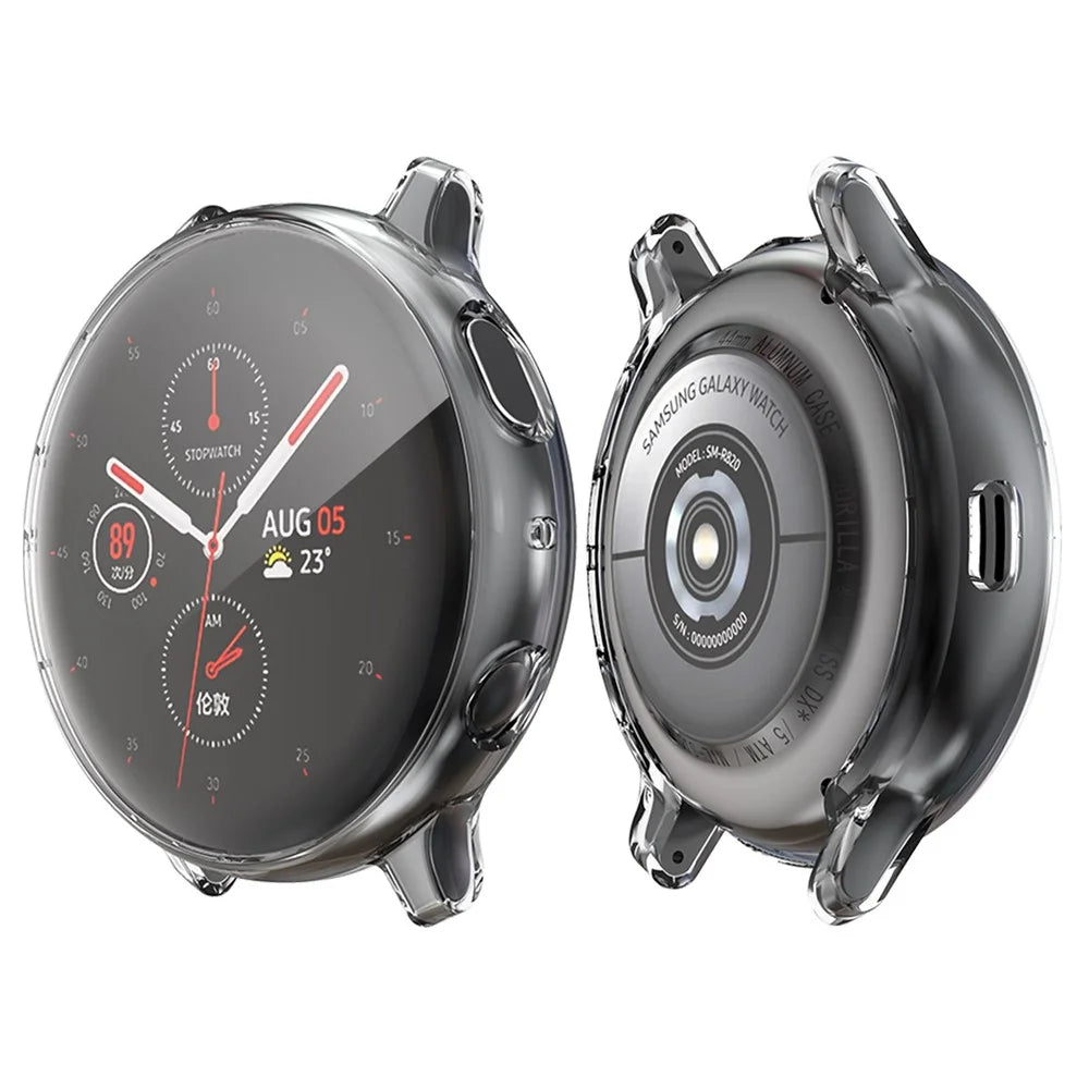 HAT PRINCE Transparent All-wrapped TPU Protective Smart Watch Case for Samsung Galaxy Watch Active2 44mm - 4