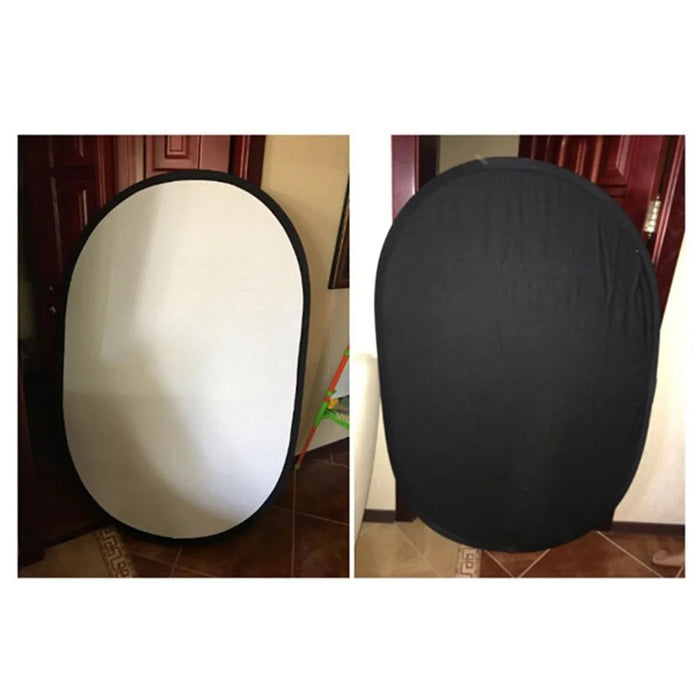 Double-sided Photography Foldable Background Board Mixed Background Cloth 200x150cm - 2