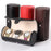 3-Grid Cylindrical Watch Storage Box Leather Watch Storage Case - Black - 7
