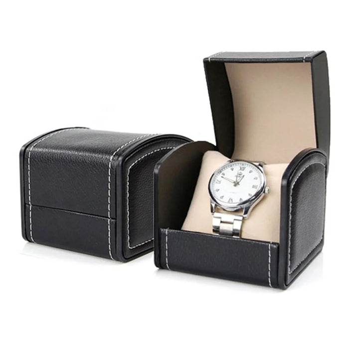 Watch Storage Box PU Leather Watch Storage Case - 1
