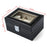 Watch Box Watch Display Case Storage Organizer Box 3-Grid Watch Box Case - 5