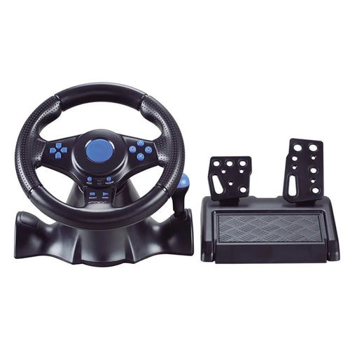 DATA FROG 7-in-1 Car Steering Wheel Vibration Game Controller for Nintendo Switch / Xbox 360 / Xbox One / PC - 1
