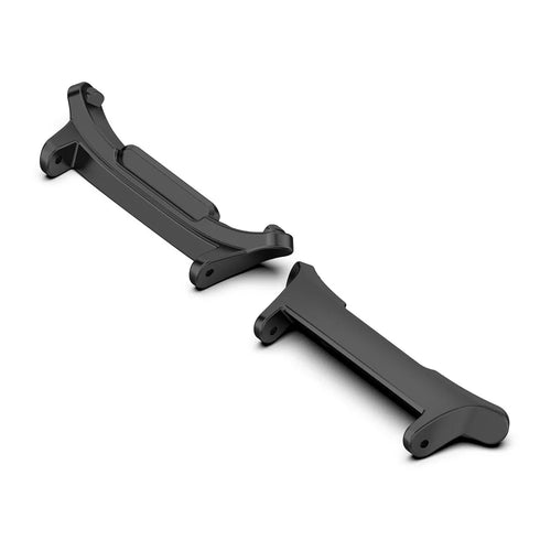 1Pair for Samsung Galaxy Watch Ultra 47mm Watch Band Connector 22mm Zinc Alloy Strap Adapter, Black - 1
