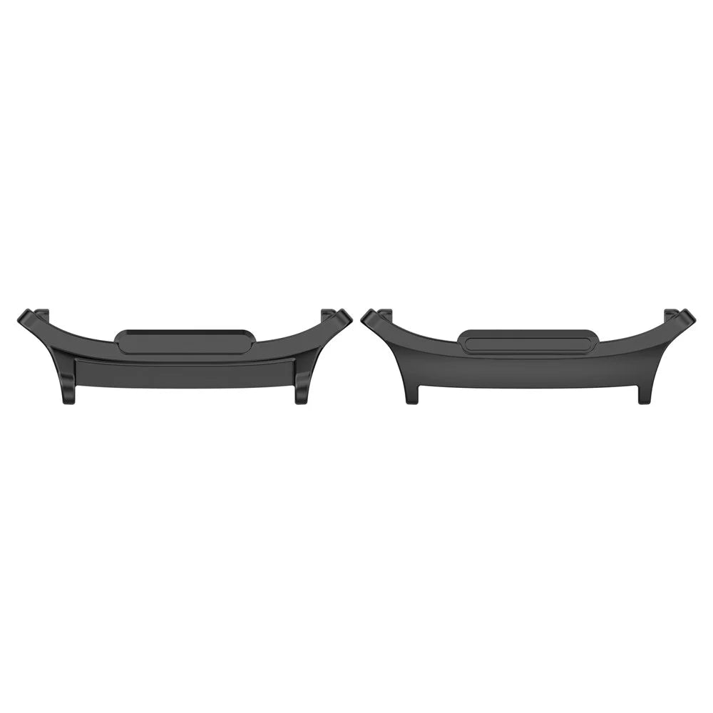 1Pair for Samsung Galaxy Watch Ultra 47mm Watch Band Connector 22mm Zinc Alloy Strap Adapter, Black - 2