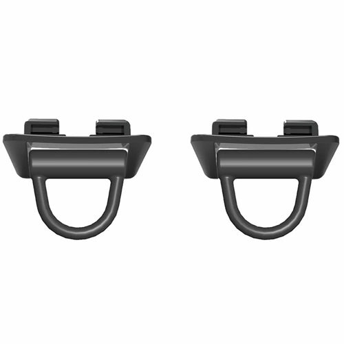 1 Pair for Huawei Band 9 / 8 Watch Strap Connector DIY Bracelet Metal Connector - Black - 1