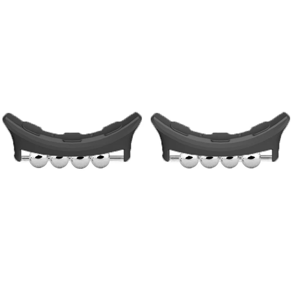 1 Pair for Google Pixel Watch / Watch 2 Strap Connector Beads Design Metal Connection Adapter - Black - 1