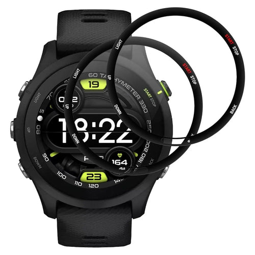 2Pcs For Garmin Forerunner 255 PET Wath Screen Protector 3D Hot Bending Screen Film - 1