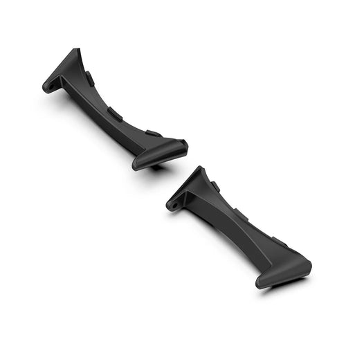 1 Pair Wristband Connector for Google Pixel Watch 4 45mm / Watch 3 45mm Metal Adapter (Inner Length: 22mm) - Black - 1