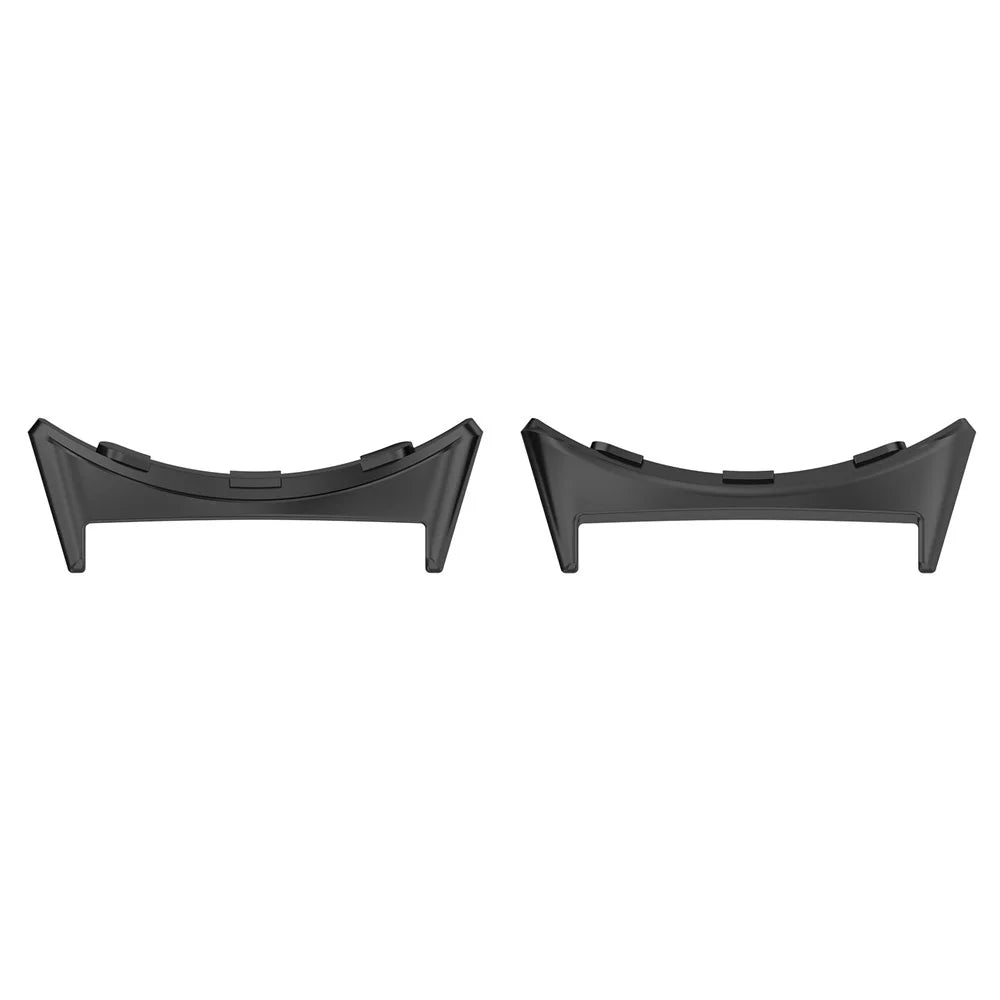 1 Pair Wristband Connector for Google Pixel Watch 4 45mm / Watch 3 45mm Metal Adapter (Inner Length: 22mm) - Black - 2