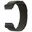 Watch Band for Garmin Fenix 7X / 6X / 5X Replacement Nylon Adjustable Loop Fastener Strap - Black+Black - 3