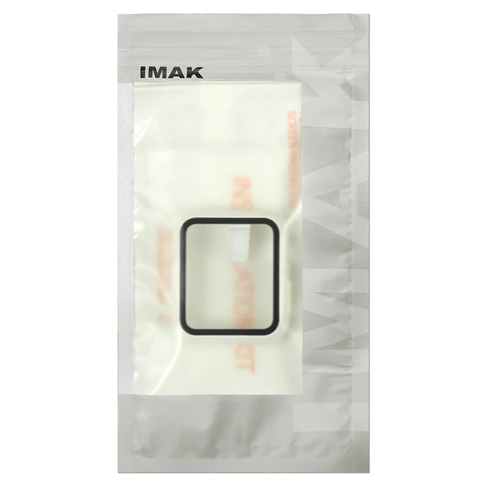 IMAK For Apple Watch Series 11 / 10 46mm Case Full Protection Integrate Watch PC Cover with Tempered Glass Film - Green - 7