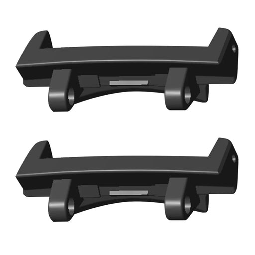 1 Pair For Huami Amazfit T-Rex 3 22mm Watch Strap Connector Metal Adapter - Black - 1