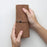 Retro Matte Smart Watch Storage Bag 5-Grid Microfiber Leather Watch Band Carrying Pouch - Coffee - 7