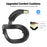 For Meta Quest 3S T2 Elite Head Strap ABS+Sponge Soft Cushion Adjustable Headband - Gold - 4