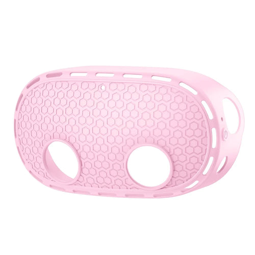 For Meta Quest 3S Protective Case VR Headset Silicone Cover - Pink - 1