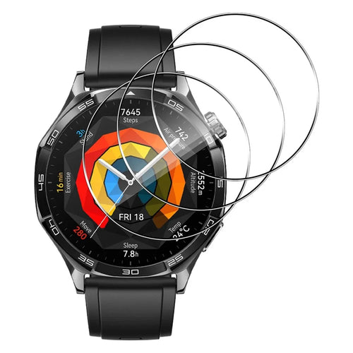 3Pcs For Huawei Watch GT 5 Pro 46mm Screen Protector HD Clear Watch Screen Film - 1