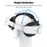 Head Strap for Meta Quest 3S Adjustable Headband VR Headset Accessories - White - 4