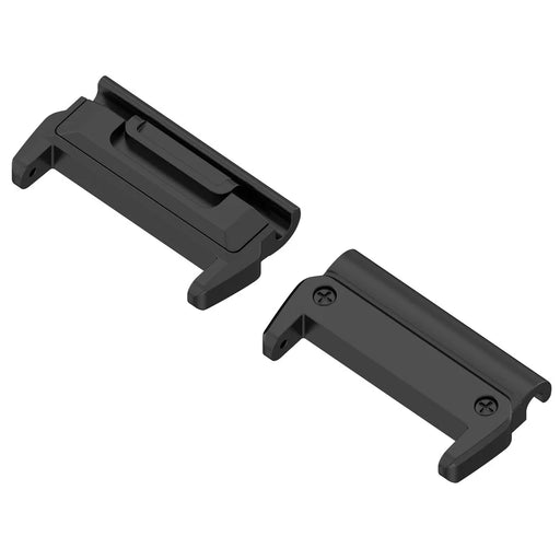 1 Pair 20mm Watchband Connector for Garmin Fenix 8 43mm  /  Fenix 7S  /  Fenix 7S Pro 42mm Watch Band Metal Adapter - Gold - 2